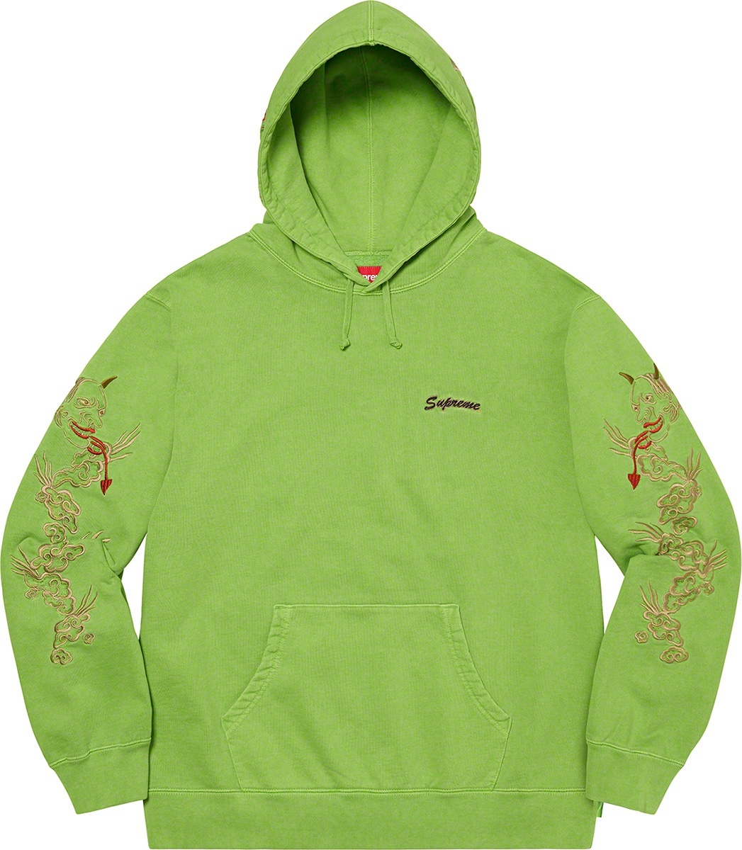 Dragon Overdyed Hooded Sweatshirt view 6